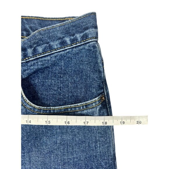 Cruel Girl Extra Long Denim Low Rise Relaxed Jeans - Picture 5 of 7